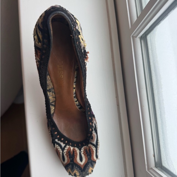 Missoni Multicolor Patterned Heels - Picture 4 of 7